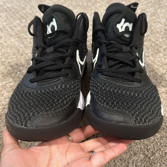 Nike KD Trey 5 IX Black White - Picture 9 of 12